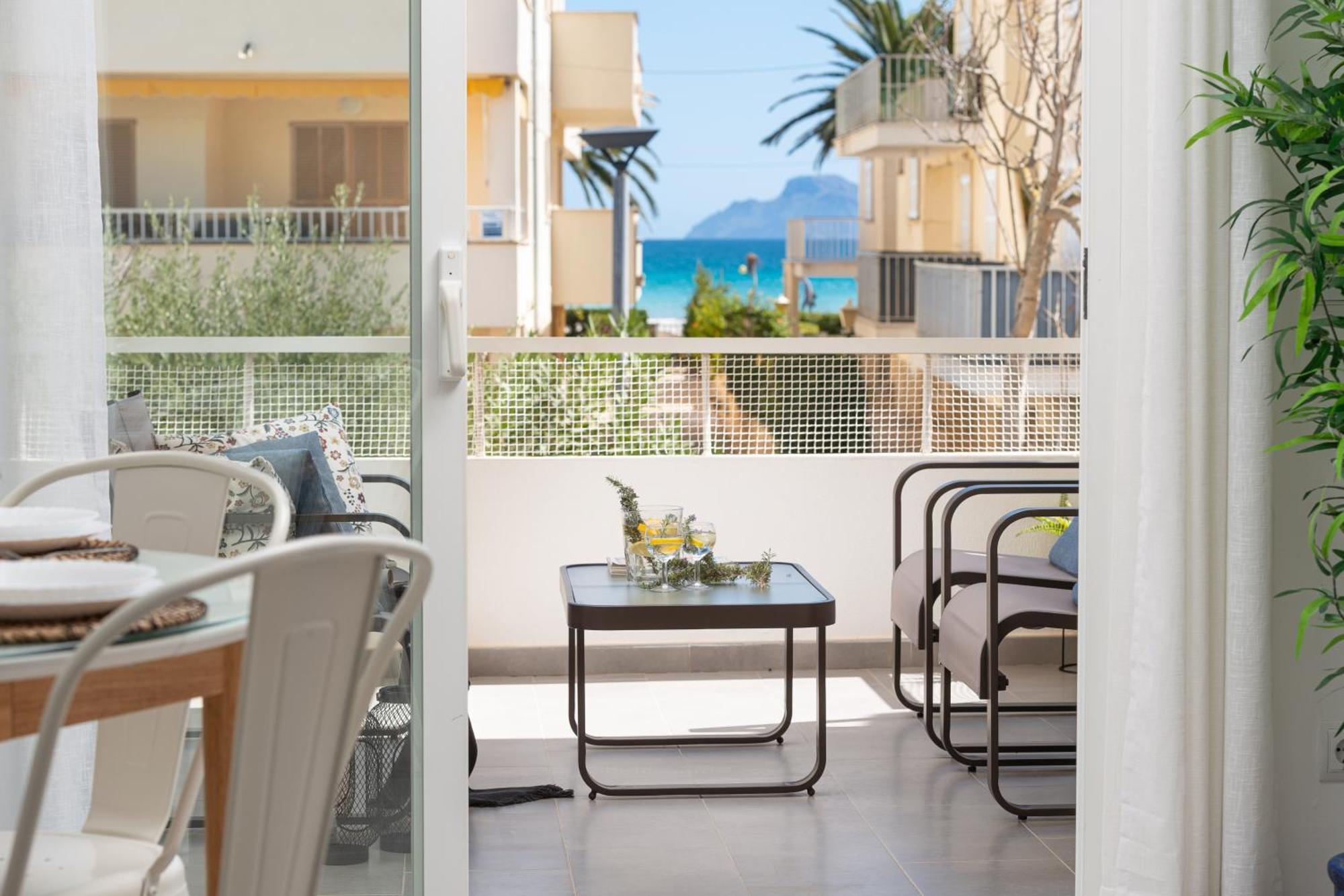 Apartamento Concha Junto A Playa, Clavells 1 1Er D อัลกูเดีย ภายนอก รูปภาพ